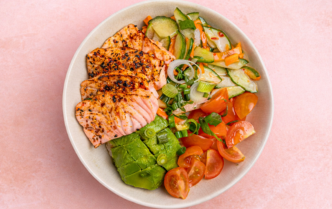 Poké Bowl Saumon Snacké Mahana