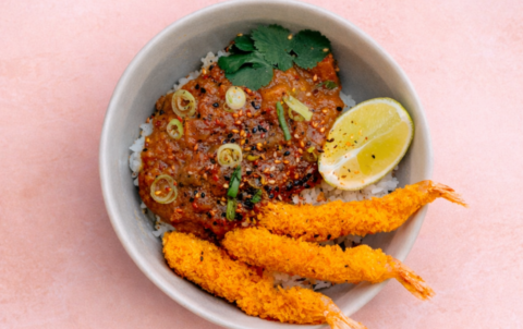 Curry Crevettes Hana