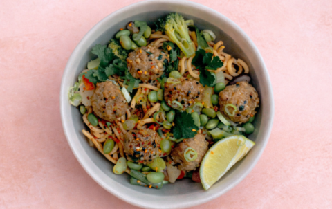 Nouilles Poulet Tsukune Taha